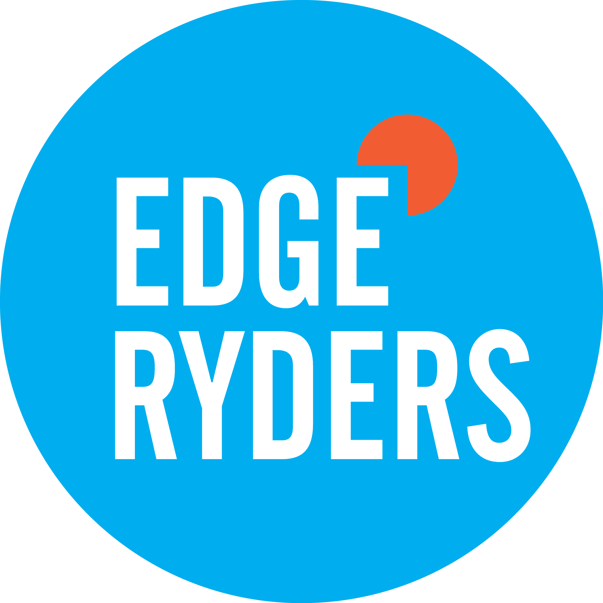Round Blue Oval Logo - Edgeryders CI Design - Collaboration - Edgeryders