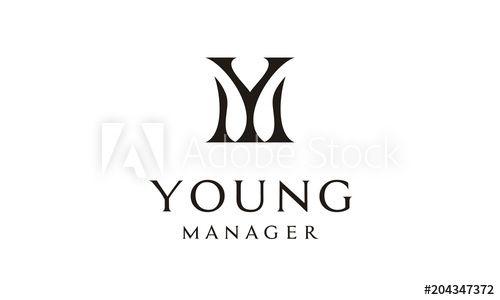 YM Logo - Monogram / Initials YM logo design inspiration this stock