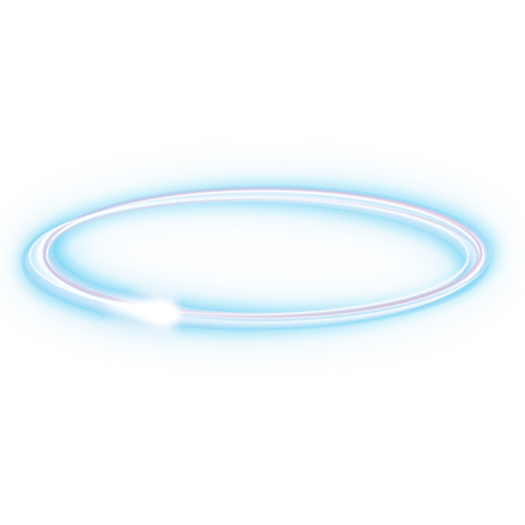 Round Blue Oval Logo - neon round circle rounds blue yuvarlak frame frames bor...