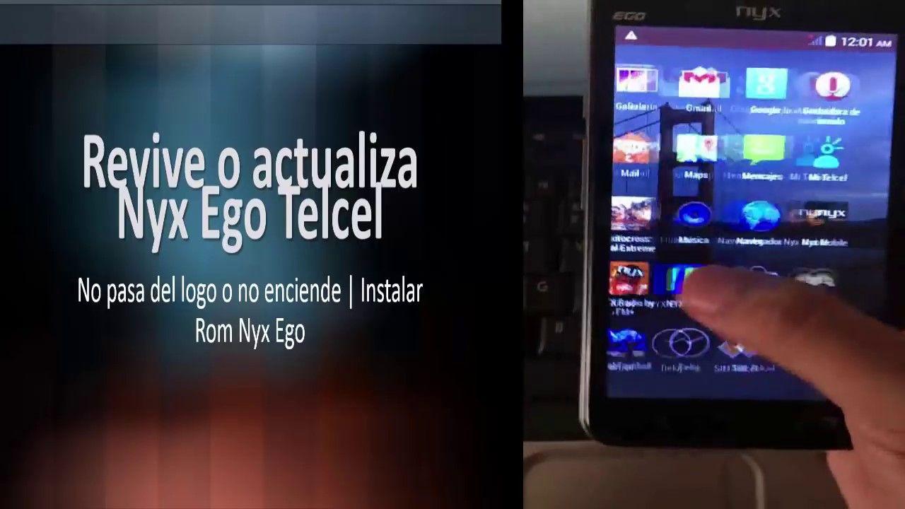 NYX Mobile Logo - REVIVE NYX EGO TELCEL QUE NO PASA DEL LOGO! - YouTube