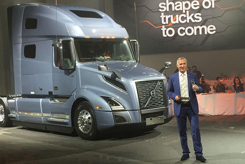 Volvo Trucks North America Logo - Volvo's U.S. Trucks Chief Nyberg Talks Platooning, Self Driving Trucks