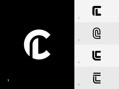 CL Logo - C / L. Graphic design / Logo design / ideas / inspiration / process