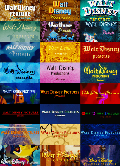 Walt Disney Productions Presents Logo - Walt Disney Productions | Disney | Pinterest | Disney, Walt disney ...