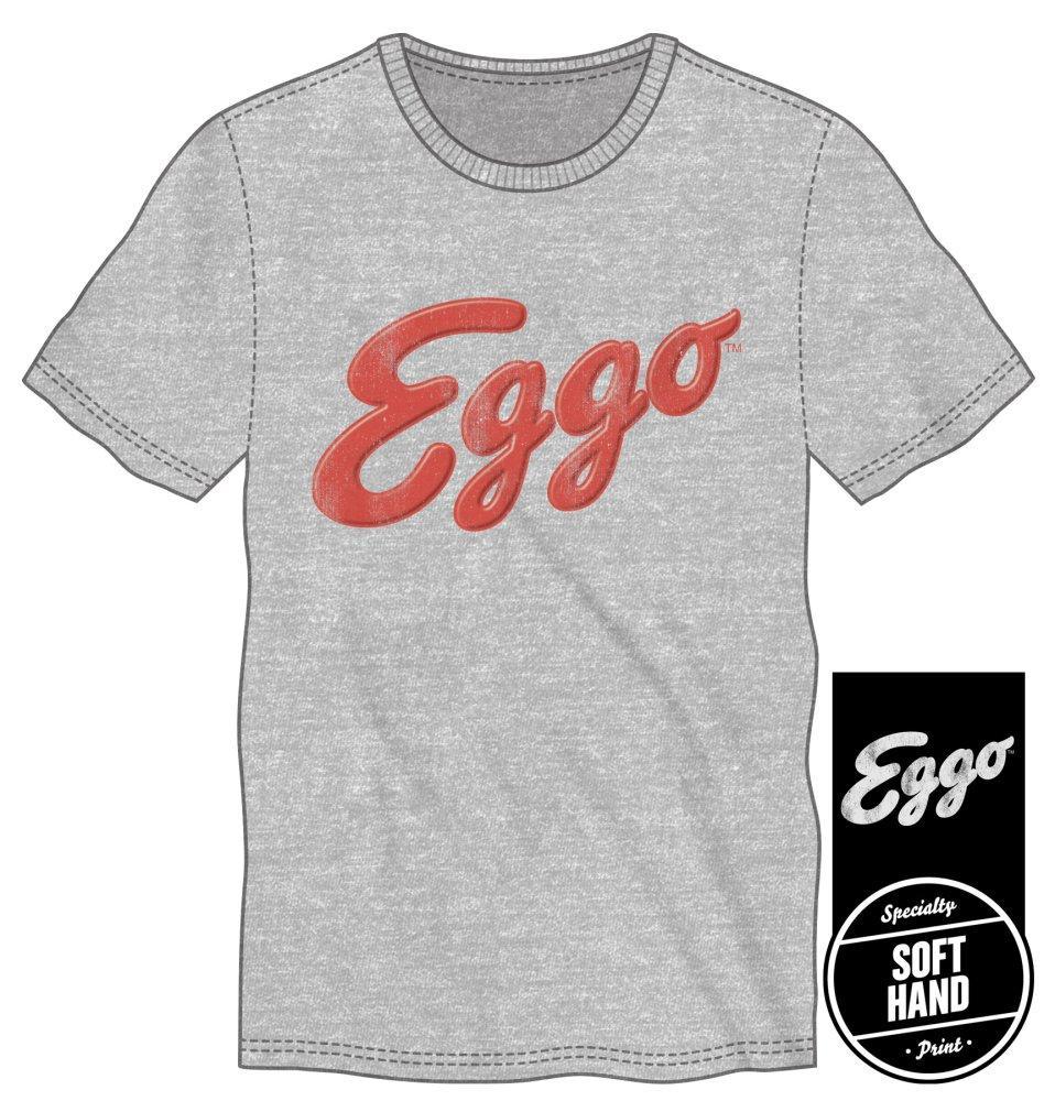 Eggo Logo - L'eggo My Eggo Logo Men's Gray T Shirt