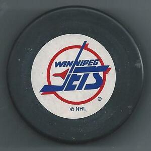 Winnipeg Jets Old Logo - Winnipeg Jets Old Logo - Souvenir Hockey Puck | eBay