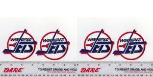 Winnipeg Jets Old Logo - Lot of 4 Vintage 1990s Winnipeg Jets Old Logo Patch 3 inch (8 cm ...
