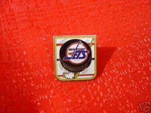 Winnipeg Jets Old Logo - Winnipeg Jets Old Logo Puck Pin NHL | eBay