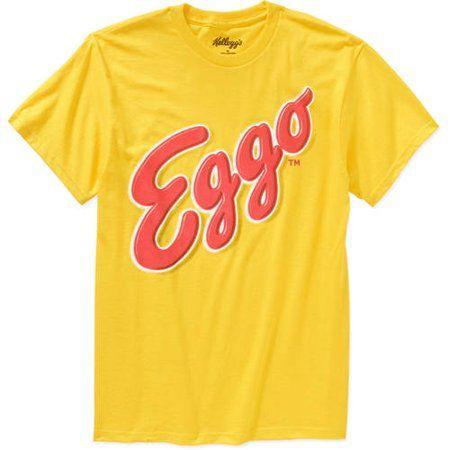 Eggo Logo - Food & Beverage - Eggo Logo Men's Graphic Tee - Walmart.com