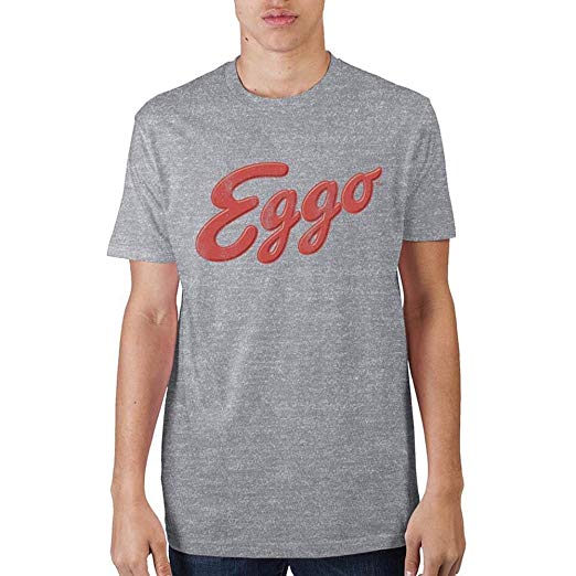 Eggo Logo - Kellogg's Eggo Logo Athletic Heather T Shirt: Clothing