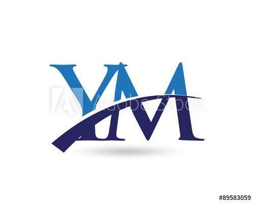 YM Logo - YM Logo Letter Swoosh this stock vector and explore similar