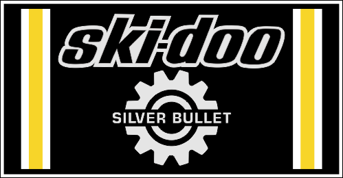 Silver Bullet Logo - Ski Doo Silver Bullet Banner