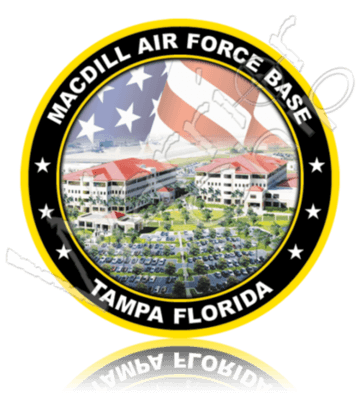 MacDill Air Force Base Logo - Map of MacDill Air Force Base | MilBases.com