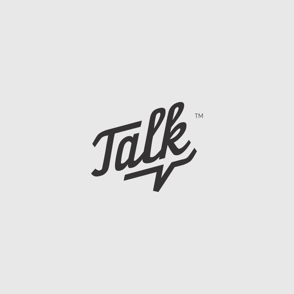 Google Talk Logo - Talk logo with a subtle speech bubble on | Logo Design Inspo ...