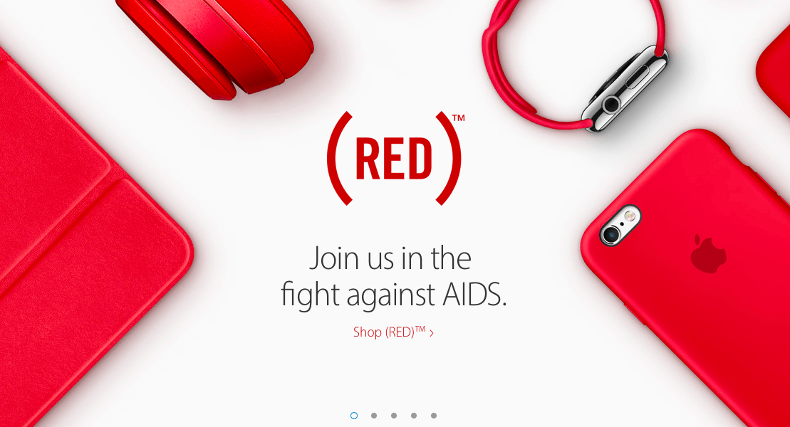 Product Red Logo - Apple honors World AIDS Day with (RED) apps, products, accessories ...