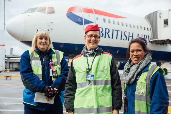 Green British Air Logo - British Airways - BRITISH AIRWAYS WOMEN FLY THE FLAG FOR THE NEXT ...