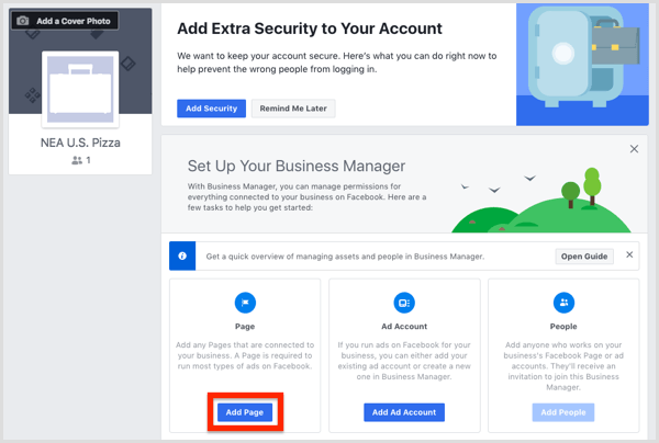 Facebook Home Logo - How to Create a Facebook Ad With Business Manager : Social Media