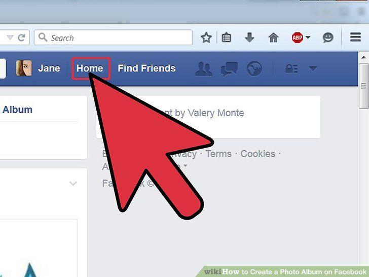 Facebook Home Logo - How to Create a Photo Album on Facebook: 11 Steps (with Pictures)