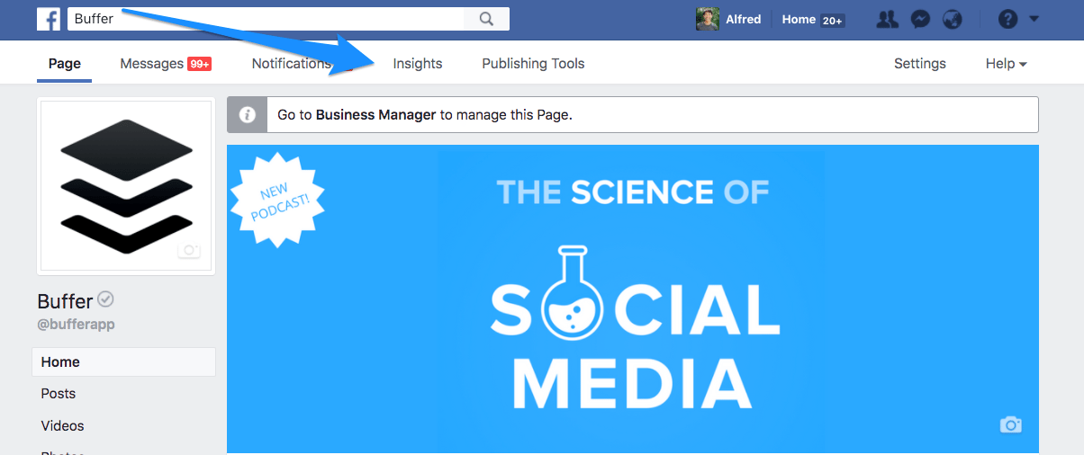 Facebook Home Logo - The Beginner's Guide to Facebook Insights (Actionable Tips Included)
