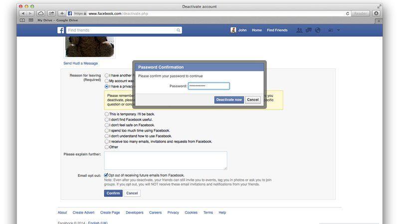 Facebook Home Logo - How to delete your Facebook account