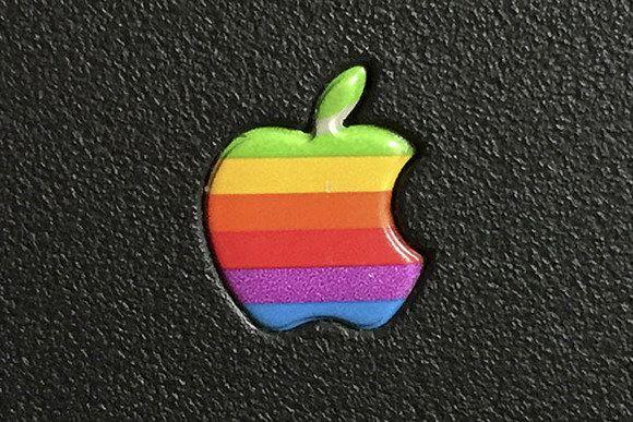 Letter a Apple Logo - Think Retro: A love letter to the Apple logo | Macworld