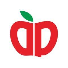 Letter a Apple Logo - apple logo. letter P and S forming a Apple shape. - Buy this stock ...