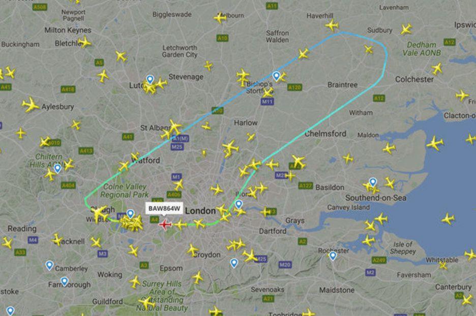 Green British Air Logo - British Airways flight from Heathrow declares mid-air emergency over ...