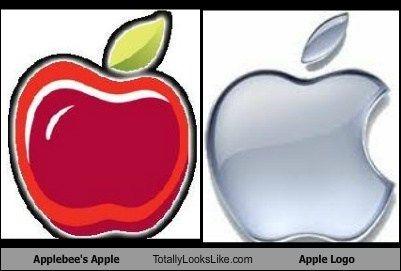 Applebee's Apple Logo - Totally Looks Like