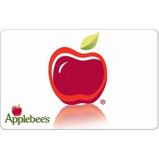 Applebee's Apple Logo - Applebees $25 Gift Card - Walmart.com