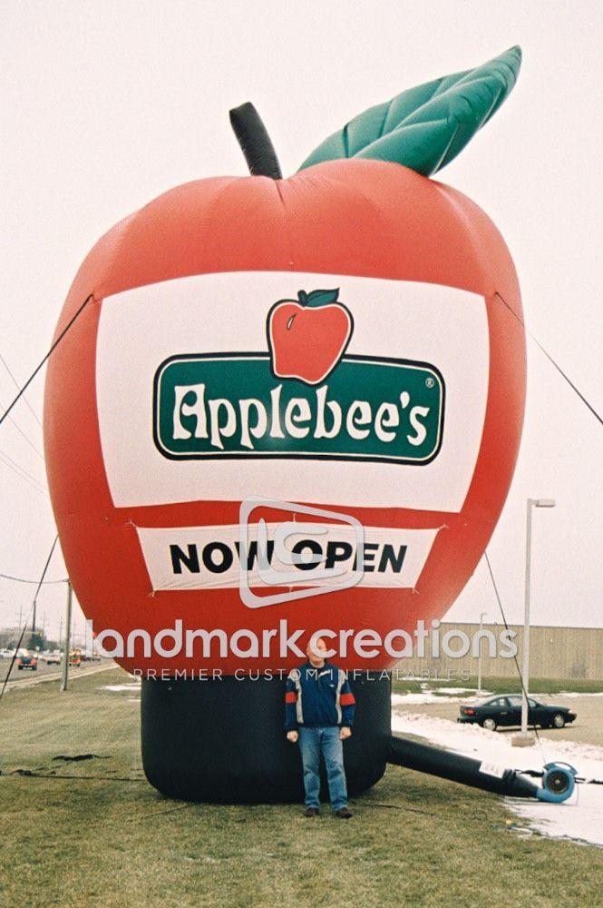 Applebee's Apple Logo - Applebee's Restaurants Giant Inflatable Apple Logo