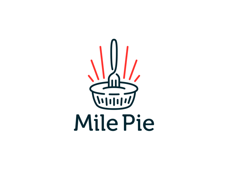 Pie Logo - Mile Pie Logo Animation