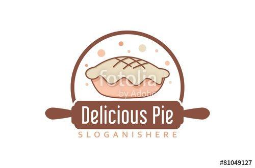 Pie Logo - Delicious Pie - Vintage Logo
