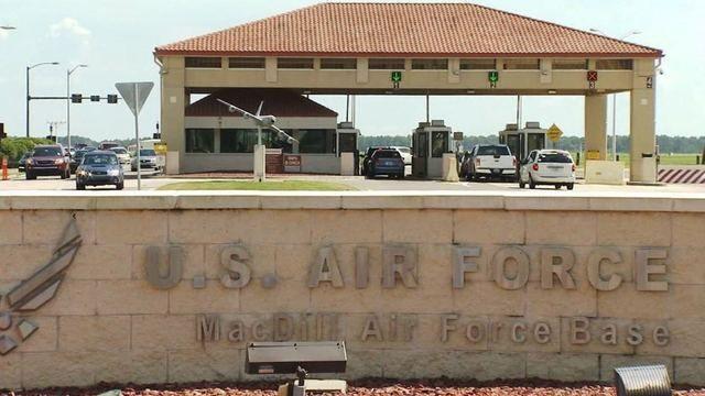 MacDill Air Force Base Logo - Traffic backups a concern at MacDill AFB - Story | FOX 13 Tampa Bay