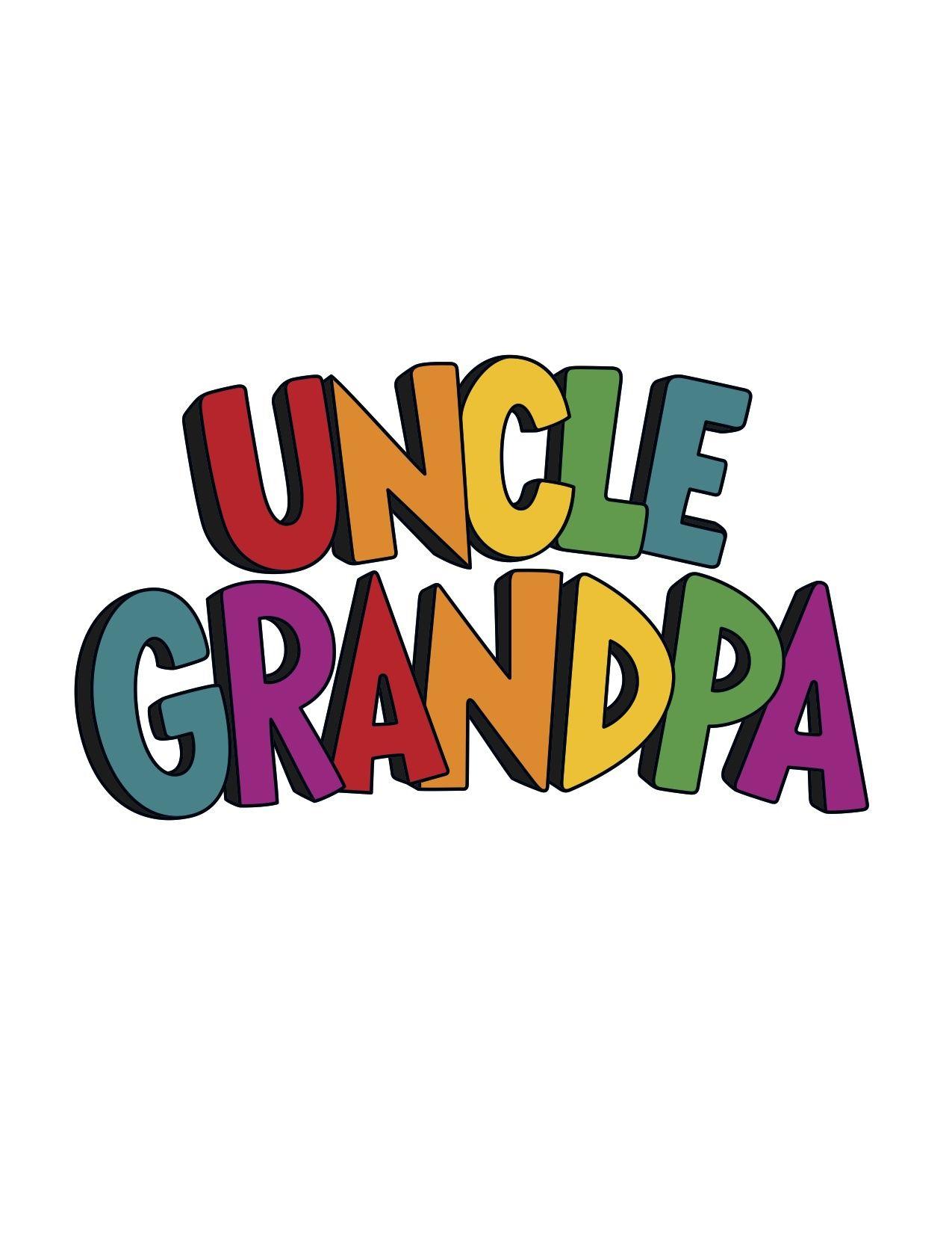 Uncle grandpa. Дядя Деда. Дядя Деда лого.