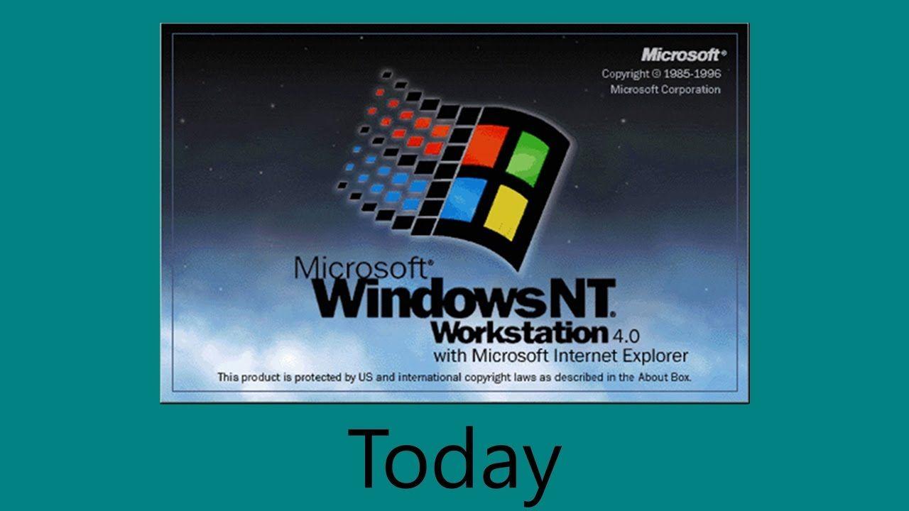 Windows NT 4.0 Logo - Using Windows NT 4.0 in 2016: Is It Possible? - YouTube