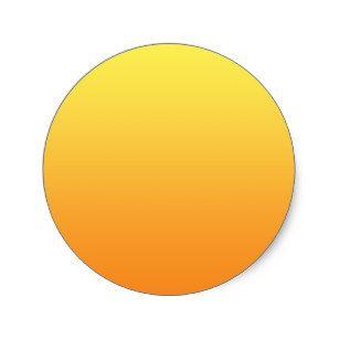 Yellow and Orange Circle Logo - Yellow Orange Ombre Color Background Gifts & Gift Ideas | Zazzle UK