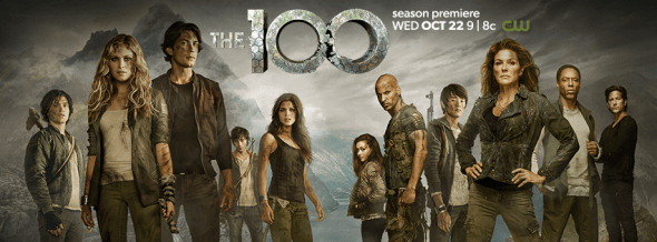 The 100 TV Show Logo - The 100 TV show on CW: latest ratings (cancel or renew?)
