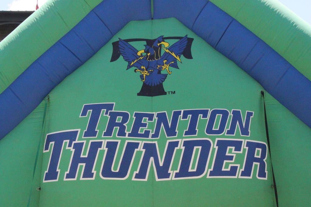 Trenton Thunder Logo - The Trenton Thunder logo. The Trenton Thunder is a minor le