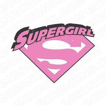 Supergirl Logo - SUPERGIRL LOGO COMIC T-SHIRT IRON-ON TRANSFER DECAL #CSG1 | YOUR ONE ...