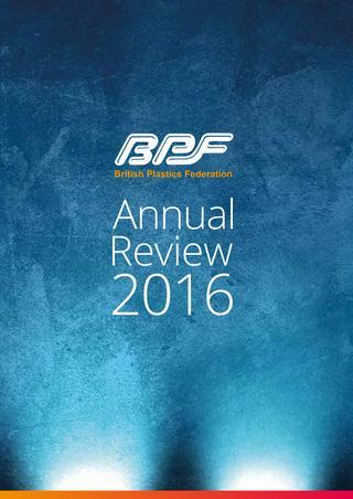 BPE Supreme Box Logo - BPF Annual review 2016 by British Plastics Federation