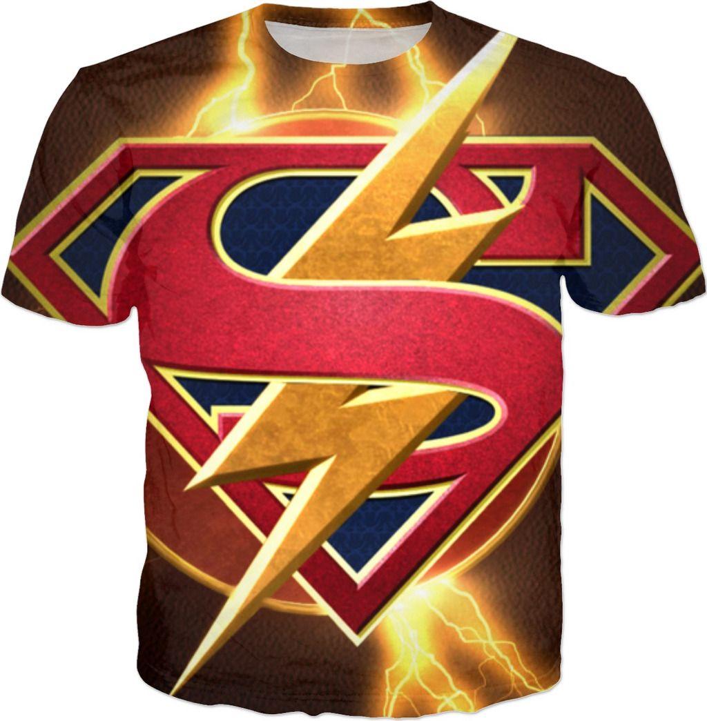 Supergirl Logo - Custom Flash And Supergirl Logo