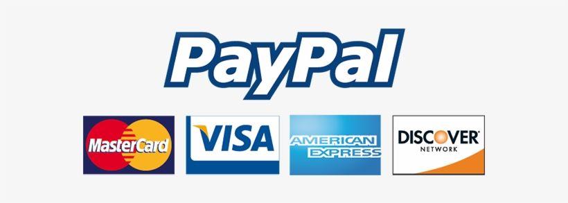 Discover Card Logo - Paypal Credit Card Logo Png - Paypal Visa Mastercard American ...