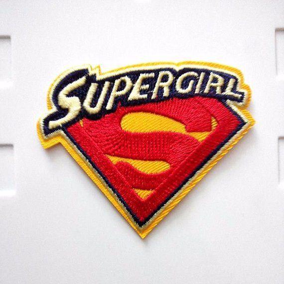 Supergirl Logo - Supergirl Logo Iron On Patch