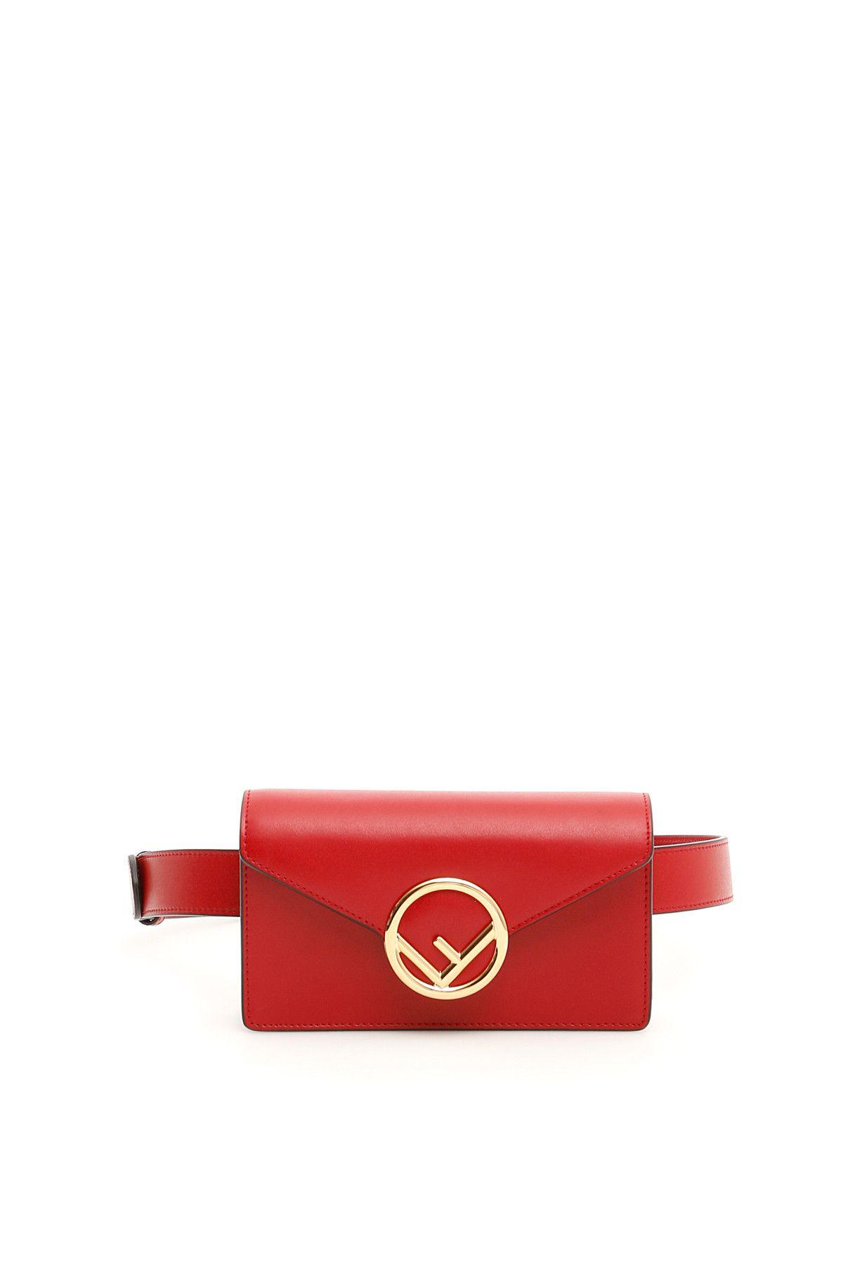 Fendi F Logo - Women Fendi Clutches Red | Coltorti Boutique