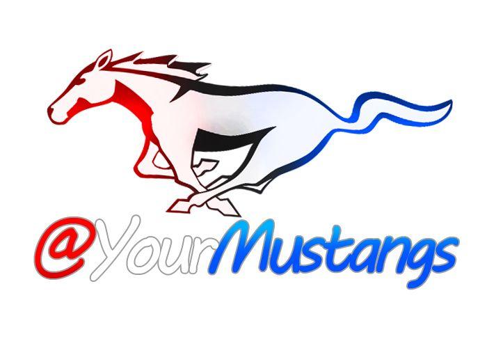 White Blue Horse Logo - Contest - Ford Mustang Red/White/Blue Logo