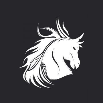 White Blue Horse Logo - Horse Logo Design PNG Image. Vectors and PSD Files. Free Download