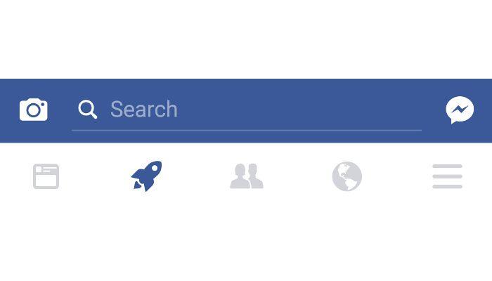 Trending Facebook Logo - Facebook's rocket ship icon is a test flight for a secondary news ...
