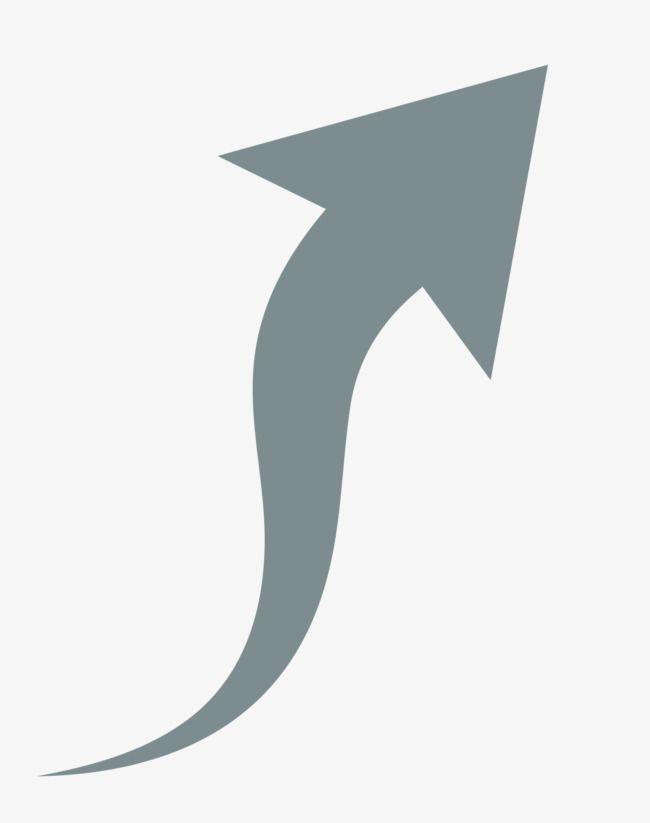 Curved Arrow Logo - Upward Arrow Vector, Curved Arrow, Colour, Arrow PNG and Vector for ...