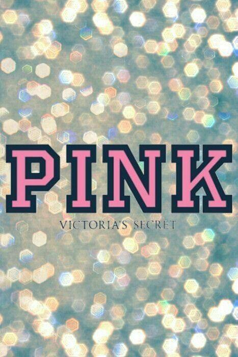 Victoria Secret Pink Glitter Logo - Victoria's Secret Glitter Sparkle Phone Wallpaper. Wallpaper