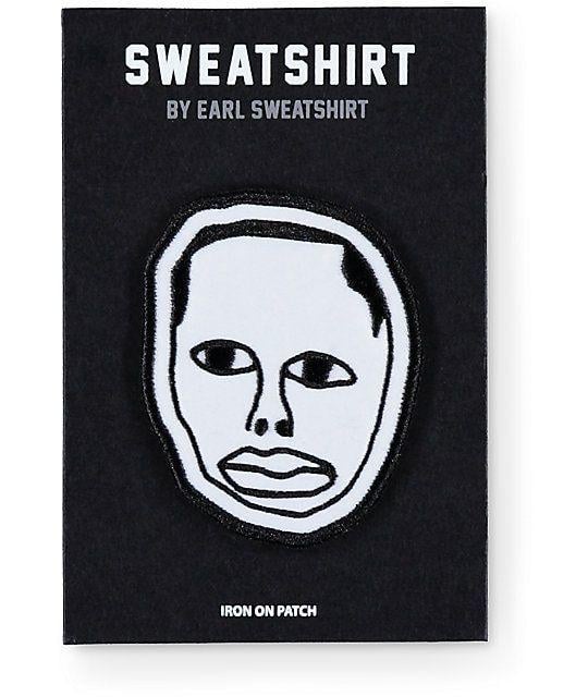 Earl Sweatshirt Logo - Sweatshirt By Earl Sweatshirt Face Patch | Zumiez