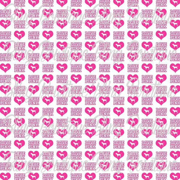 Victoria Secret Pink Glitter Logo - Victoria Secret PINK Glitter Canvas Regular Canvas, Faux Leather ...